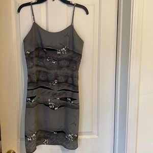 Cute spaghetti strap dress with flowers!